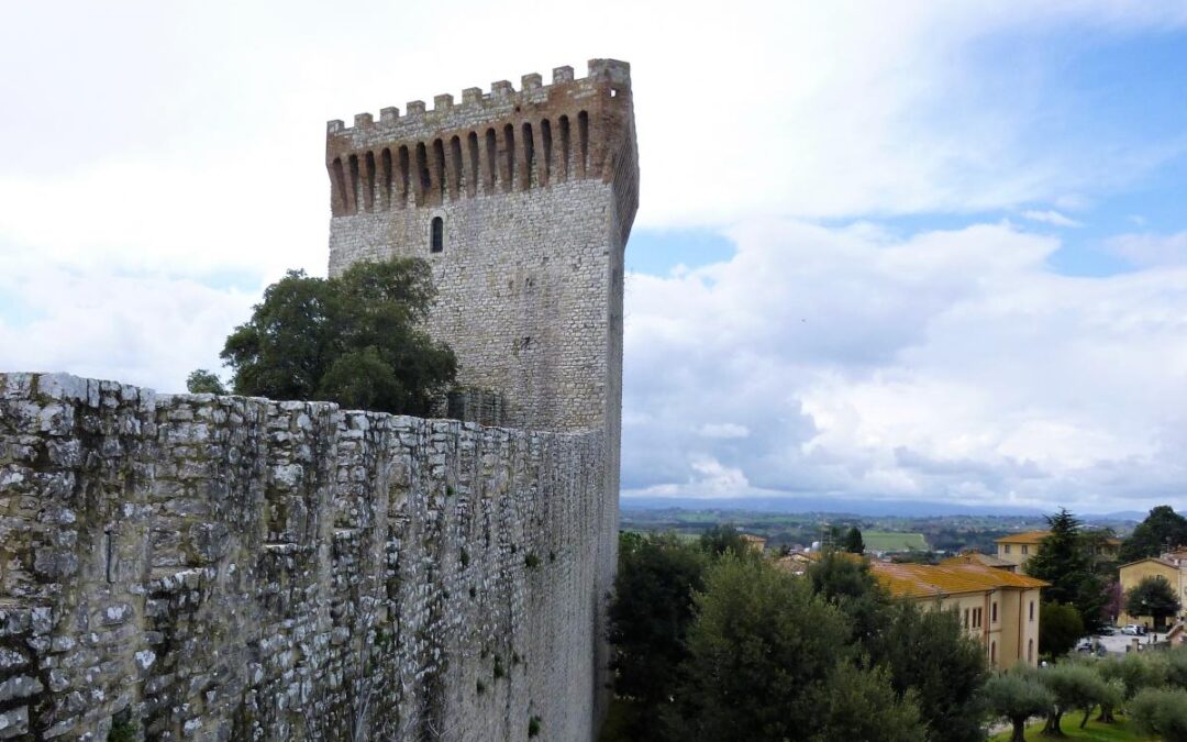 Rocca del Leone, näköalaterassi Trasimeno-järvelle